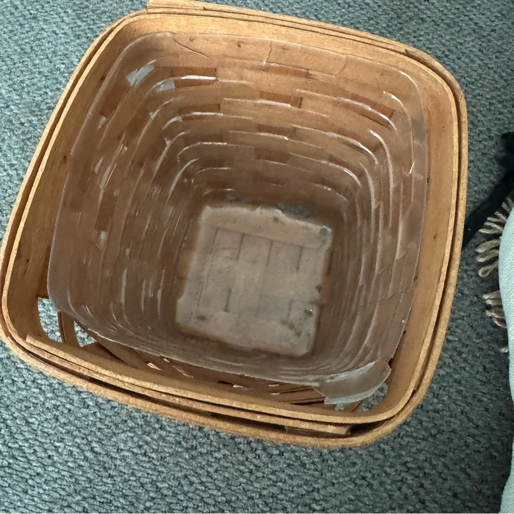 Longaberger Hand Woven Utensil Basket‎